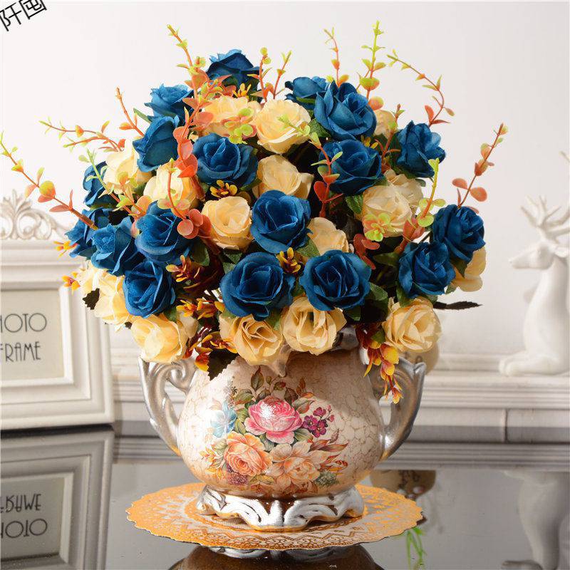 Cây hoa hồng giả trang trí - Thiên Phát decor
