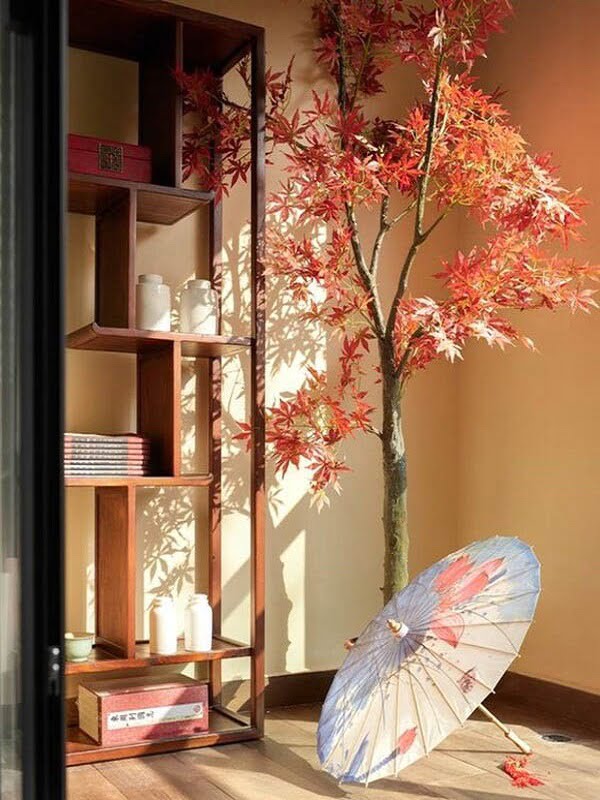 Cây phong giả trang trí phong thuỷ đẹp như thật - Thiên Phát Decor của hàng
