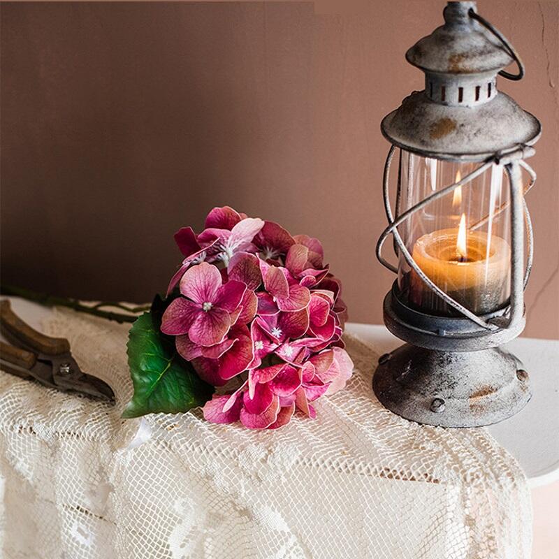 Hoa cẩm tú cầu giả màu đỏ trang trí cao cấp sang trọng - Thiên Phát Decor Hoa cẩm tú cầu giả màu đỏ trang trí cao cấp sang trọng - Thiên Phát Decor