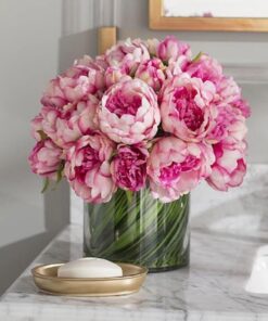 Hoa Mẫu đơn giả cao cấp trang trí - Thiên Phát Decor 1