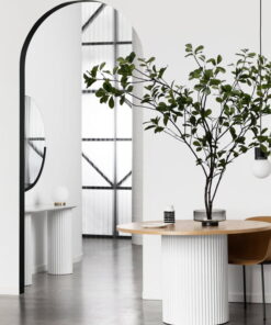 Bình cây si giả trang trí sảnh Nhà hàng - Thiên Phát Decor