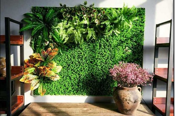 Tường cây giả Hồ Chí Minh - Đơn vị thiết kế thi công Thiên Phát Decor số 1 Việt Nam